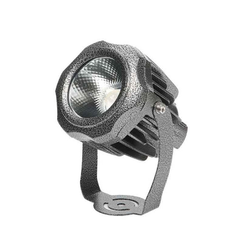 ĐÈN RỌI 12W NHÔM ĐÚC NGOÀI TRỜI CAO CẤP COB SƠN VÂN ĐÁ CHỐNG NƯỚC ,CHÙM SÁNG TẬP TRUNG
